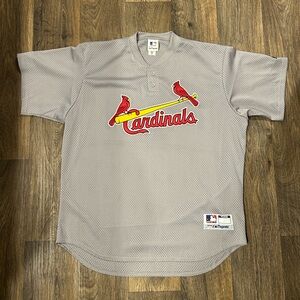 St. Louis Cardinals Mesh Two-Button Jersey